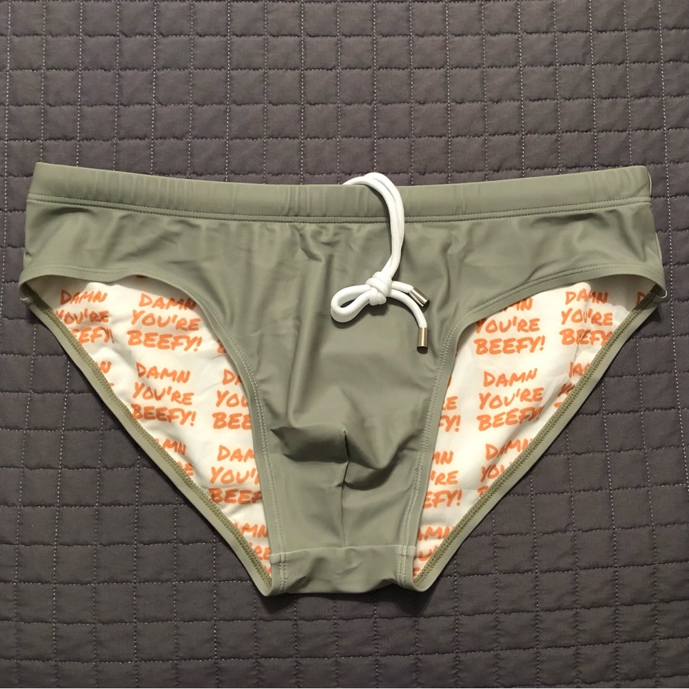 BEEFYBOY Coast Green Swim Brief - Brand New
